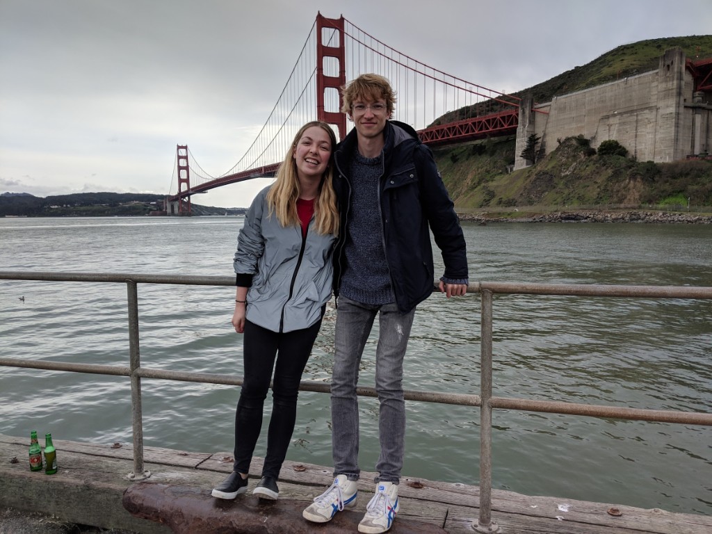 Together by the Golden Gate Bridge